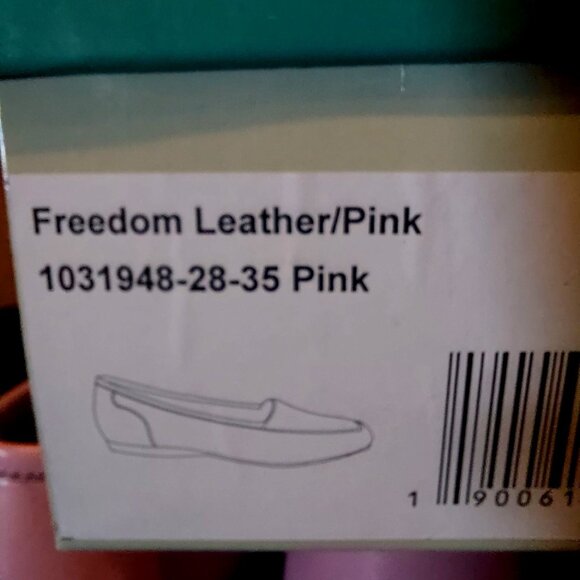 Array Women's Freedom Leather Loafers Light Pink 7.5N Slip-On - Picture 6 of 6